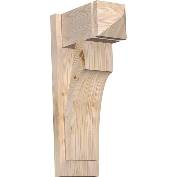 Ekena Millwork Westlake Arts & Crafts Smooth Outlooker, Douglas Fir, 7 1/2"W x 14"D x 26"H OUT08X14X26WTL03SDF - main